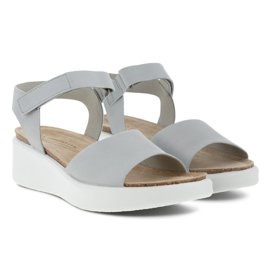 Ecco Ee Flowt Wedge Cork Betoon